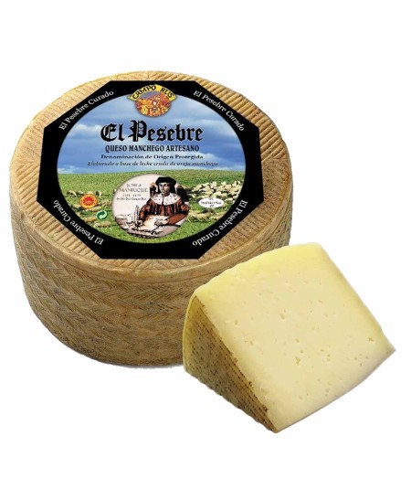 Queso Artesano Manchego D.O. El Pesebre Curado