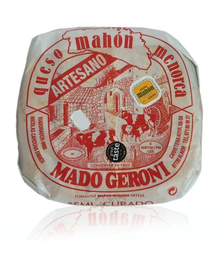 Queso de Mahon Semicurado