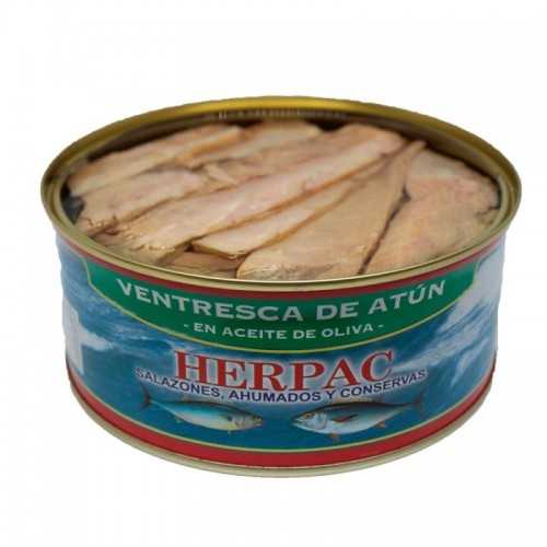 Ventresca de atún en aceite de oliva 1030 Gr.