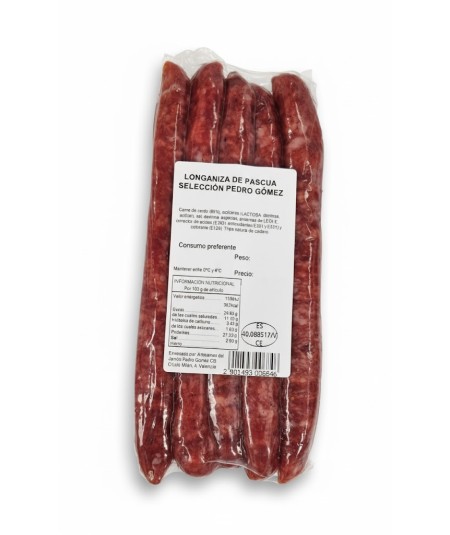 Longaniza de Pascua