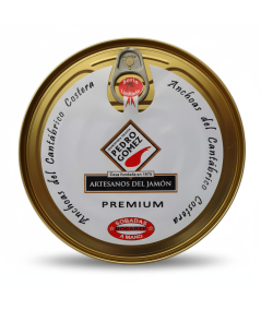 6 Anchoas del Cantábrico "Costera 00" en Aceite de Oliva Premium