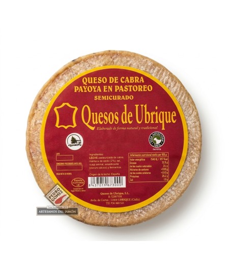 Queso de Cabra Payoya Semicurado